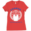 anonymous hacker revolution Ladies Fitted T-Shirt