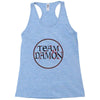 team damon salvatore Racerback Tank