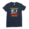 i'm here because you broke something Ladies Fitted T-Shirt