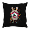 weird dj Throw Pillow