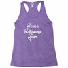 bride's drinking team diamond ring bachelorette Racerback Tank