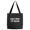 kale yeah i'm vegan Tote Bags