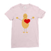 hug me Ladies Fitted T-Shirt