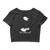 mickey hands rolling weed marijuana Crop Top