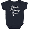 bride's drinking team diamond ring bachelorette Baby Bodysuit