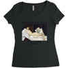 Edouard Manet Olympia Women's Triblend Scoop T-shirt