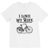 i love when my wife lets me buy another bike V-Neck Tee