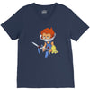 lion ow V-Neck Tee