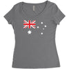 australia international Women's Triblend Scoop T-shirt