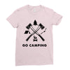Go Camping Ladies Fitted T-Shirt