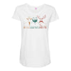 goatee beard mustache Maternity Scoop Neck T-shirt
