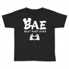 Bae Best Auntie Ever Toddler T-shirt
