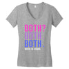 Both is Good Women's V-Neck T-Shirt