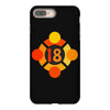 orange 18 iPhone 8 Plus