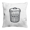 white trash Throw Pillow