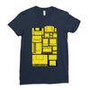 the cartridge family Ladies Fitted T-Shirt