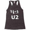 u2 band Racerback Tank