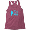 save a wave ride a surfer Racerback Tank