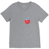 Mars and Astronaut V-Neck Tee