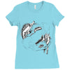 self made zombie Ladies Fitted T-Shirt