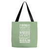 white christmas Tote Bags
