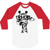 nerd giraffe 3/4 Sleeve Shirt