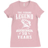 The Fishing Legend Reeling Them In For 70 Years Ladies Fitted T-Shirt