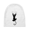 Grabing Cat Baby Beanies
