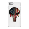 skull us flag iPhone 7 Case