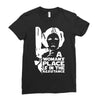 a woman's place is in the resistance Ladies Fitted T-Shirt