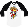 true love pizza 2 3/4 Sleeve Shirt