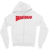 brainded logo Zipper Hoodie
