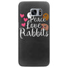 peace love rabbits Samsung Galaxy S7 Edge