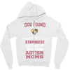 god found autism moms Zipper Hoodie