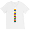Human, Gay Pride V-Neck Tee