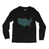 periodic table of the states Long Sleeve Shirts