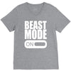 beast mode on V-Neck Tee