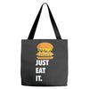 just eat it burger lover Tote Bags