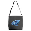 diamond blu Adjustable Strap Totes