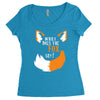 for fox sake Women's Triblend Scoop T-shirt
