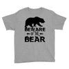 Beware Of The Bear Youth Tee
