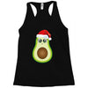 santa avocado Racerback Tank