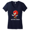 getting swole Women's V-Neck T-Shirt
