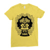 lisa simpson Ladies Fitted T-Shirt