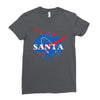 santa nasa parody Ladies Fitted T-Shirt