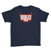 behind beard is a handsome man Youth Tee