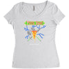 pizza quest Women's Triblend Scoop T-shirt