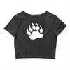 tiger paw sticker vinyl decal   wildcat claws print pet car window tru Crop Top