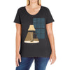 leg lamp Ladies Curvy T-Shirt