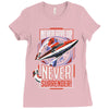 never surrender Ladies Fitted T-Shirt
